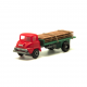 Ford Thames transporte madera Rojo